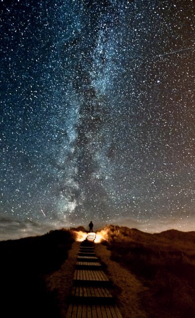The Milky Way, Sylt, Germany