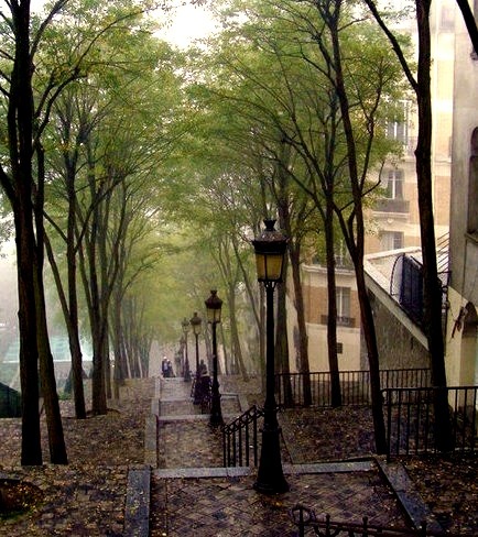 Rainy Day, Montmartre, Paris 