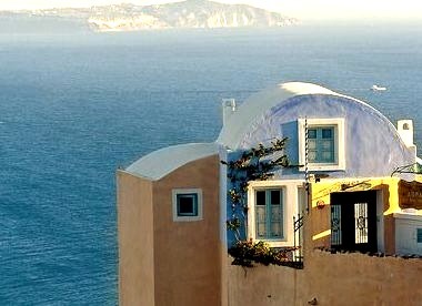 Clifftop, Santorini, Greece