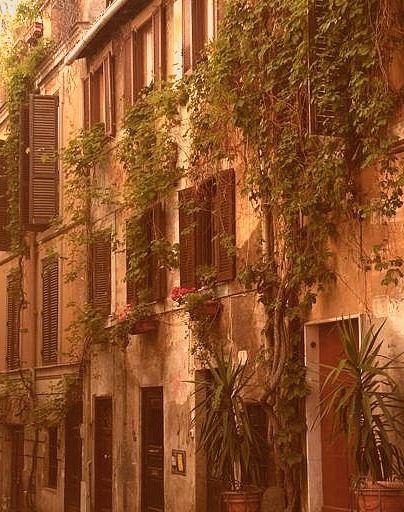 Side Street, Rome, Italy